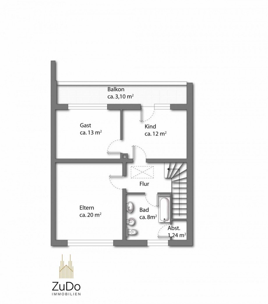 OG Grundriss Einfamilienhaus Bedburg
